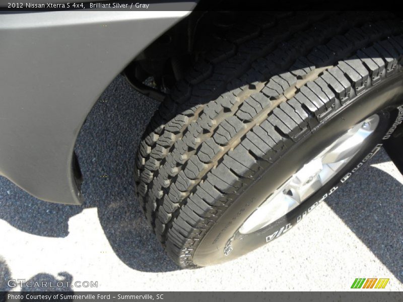 Brilliant Silver / Gray 2012 Nissan Xterra S 4x4
