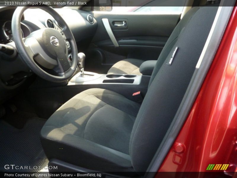 Venom Red / Black 2010 Nissan Rogue S AWD