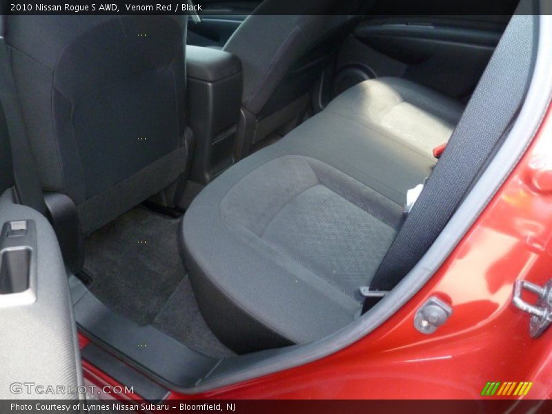Venom Red / Black 2010 Nissan Rogue S AWD