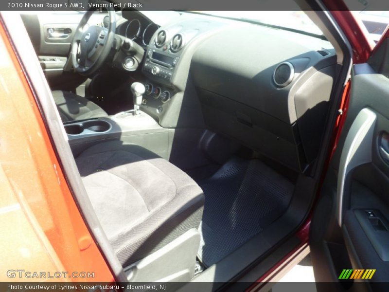 Venom Red / Black 2010 Nissan Rogue S AWD
