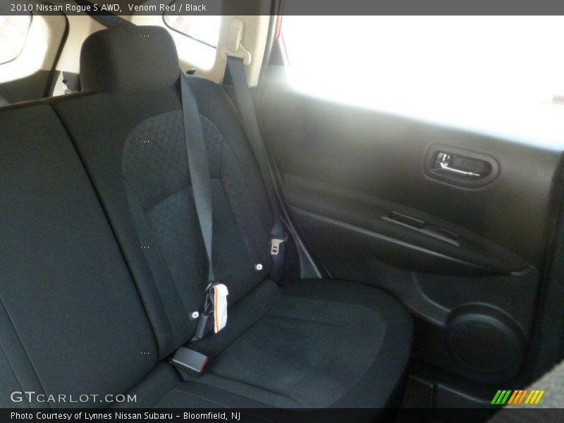 Venom Red / Black 2010 Nissan Rogue S AWD