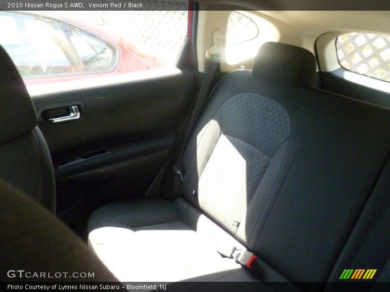 Venom Red / Black 2010 Nissan Rogue S AWD