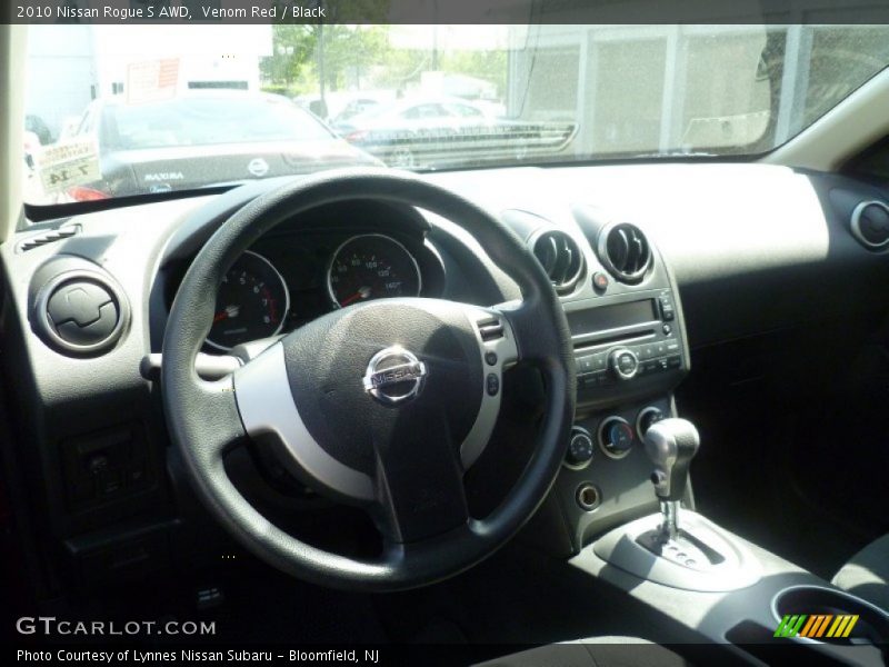 Venom Red / Black 2010 Nissan Rogue S AWD
