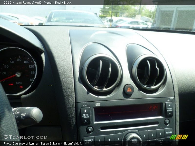 Venom Red / Black 2010 Nissan Rogue S AWD