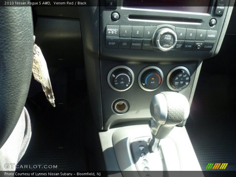 Venom Red / Black 2010 Nissan Rogue S AWD
