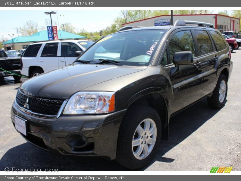 Carbon Pearl / Black 2011 Mitsubishi Endeavor LS