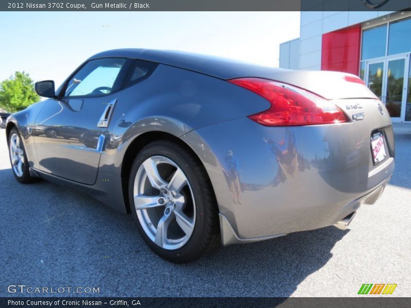 Gun Metallic / Black 2012 Nissan 370Z Coupe