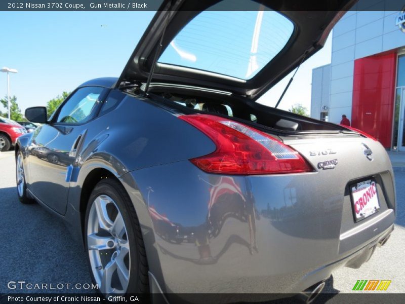 Gun Metallic / Black 2012 Nissan 370Z Coupe