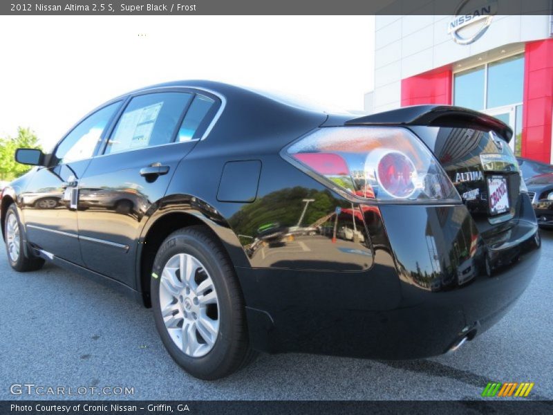 Super Black / Frost 2012 Nissan Altima 2.5 S