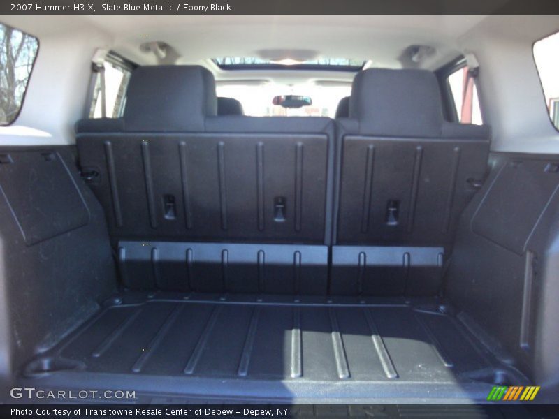 Slate Blue Metallic / Ebony Black 2007 Hummer H3 X