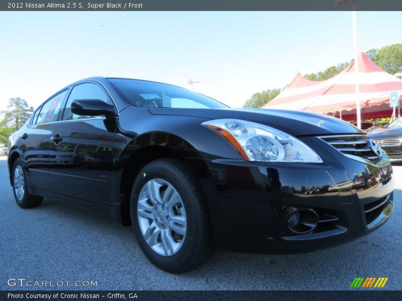 Super Black / Frost 2012 Nissan Altima 2.5 S