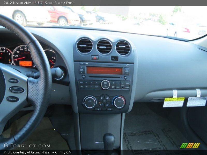 Super Black / Frost 2012 Nissan Altima 2.5 S
