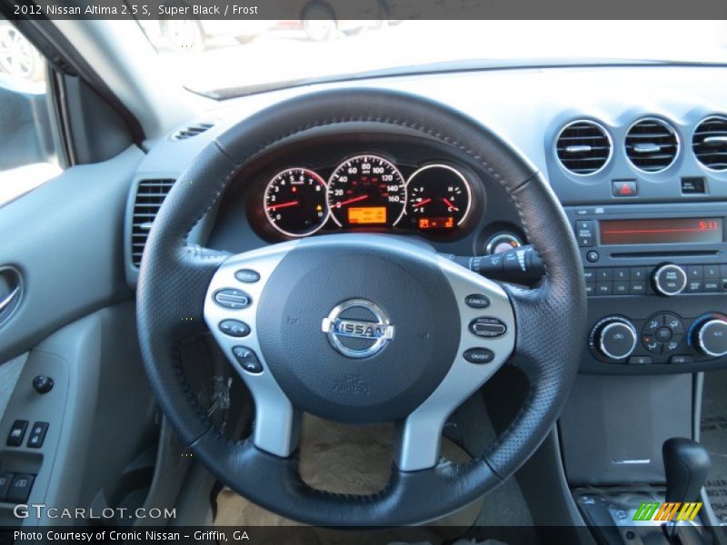 Super Black / Frost 2012 Nissan Altima 2.5 S