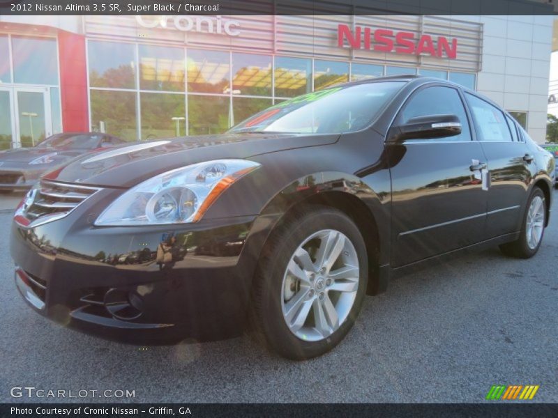 Super Black / Charcoal 2012 Nissan Altima 3.5 SR