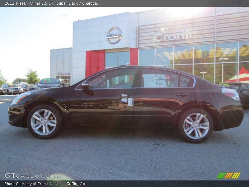 Super Black / Charcoal 2012 Nissan Altima 3.5 SR