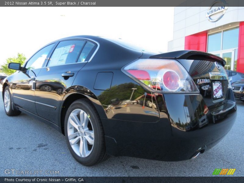 Super Black / Charcoal 2012 Nissan Altima 3.5 SR