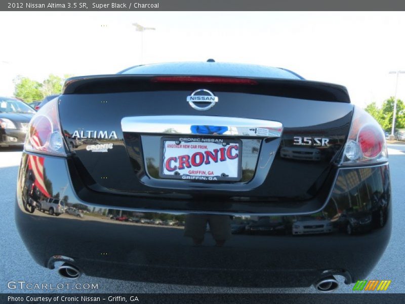 Super Black / Charcoal 2012 Nissan Altima 3.5 SR