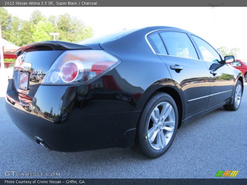 Super Black / Charcoal 2012 Nissan Altima 3.5 SR