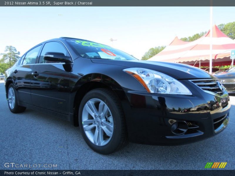 Super Black / Charcoal 2012 Nissan Altima 3.5 SR