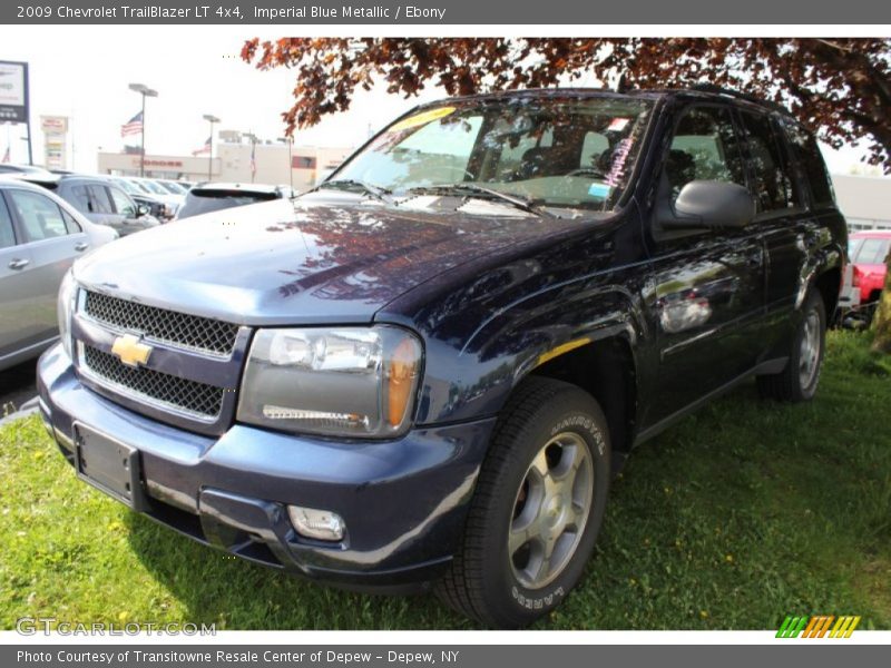 Imperial Blue Metallic / Ebony 2009 Chevrolet TrailBlazer LT 4x4