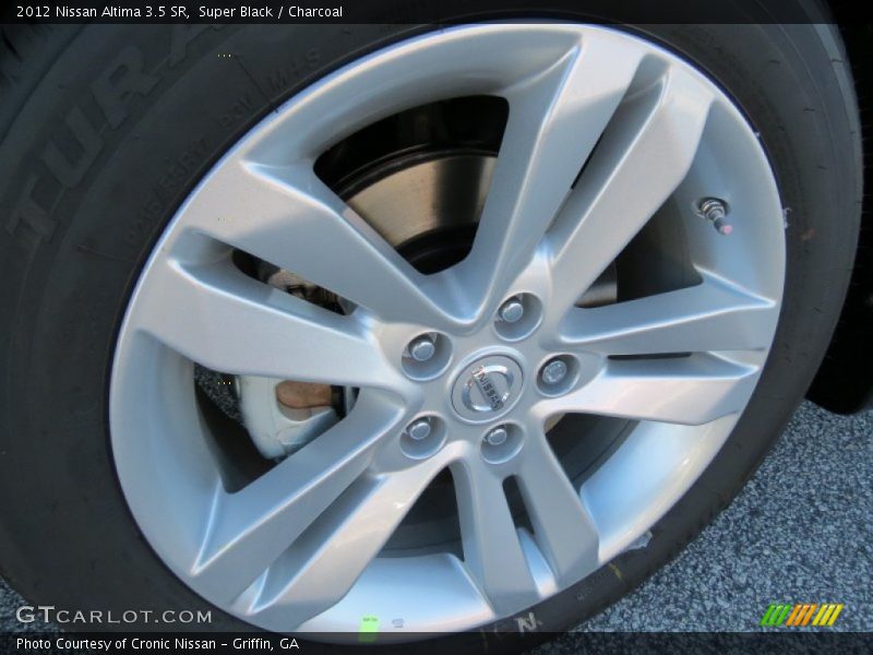 Super Black / Charcoal 2012 Nissan Altima 3.5 SR
