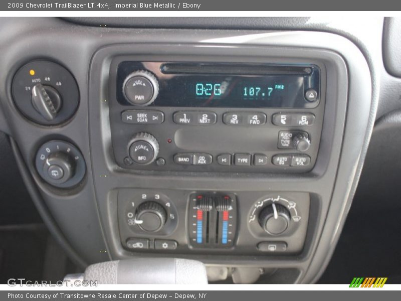 Imperial Blue Metallic / Ebony 2009 Chevrolet TrailBlazer LT 4x4