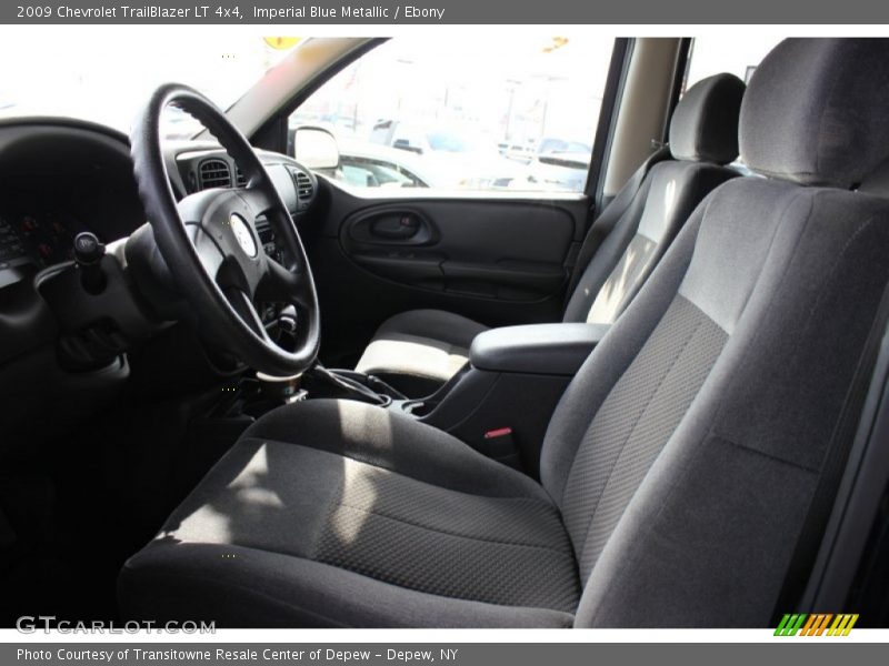 Imperial Blue Metallic / Ebony 2009 Chevrolet TrailBlazer LT 4x4