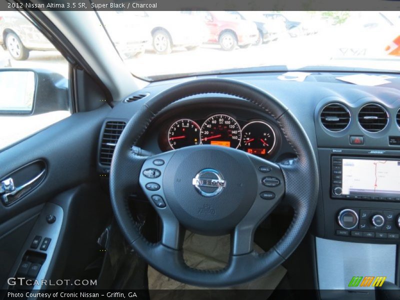 Super Black / Charcoal 2012 Nissan Altima 3.5 SR