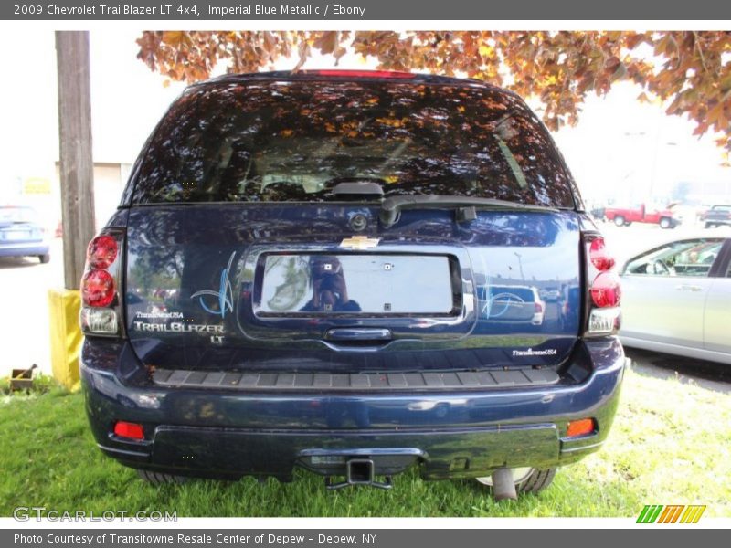 Imperial Blue Metallic / Ebony 2009 Chevrolet TrailBlazer LT 4x4