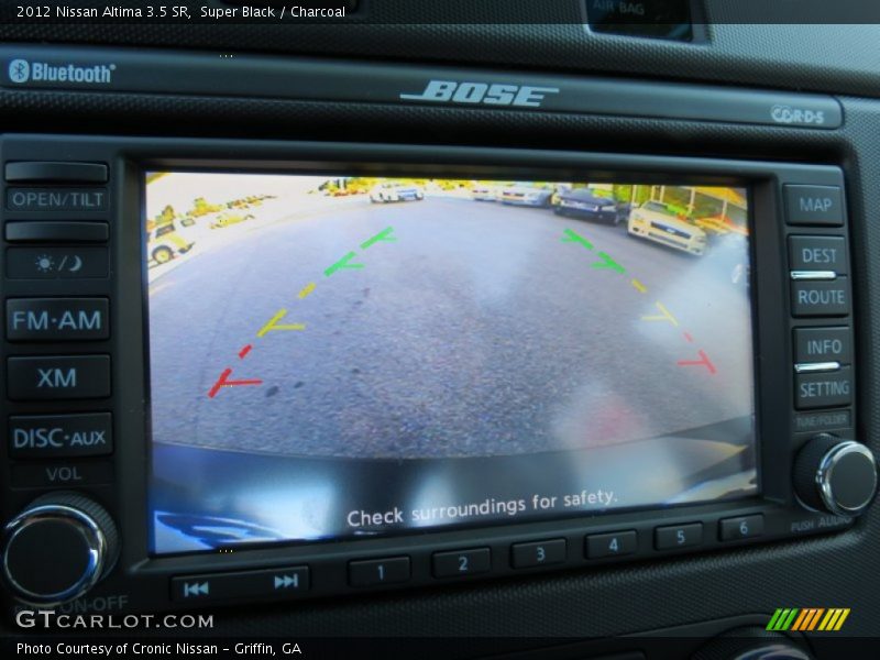 Super Black / Charcoal 2012 Nissan Altima 3.5 SR