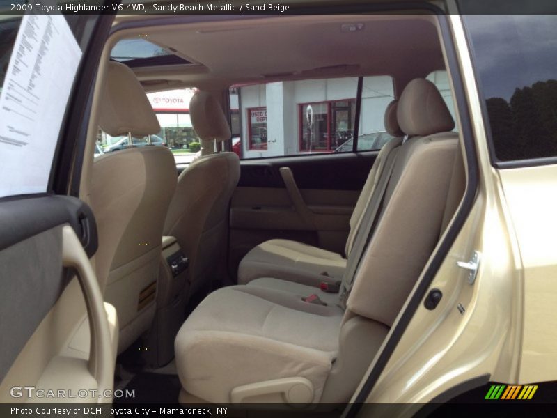 Sandy Beach Metallic / Sand Beige 2009 Toyota Highlander V6 4WD