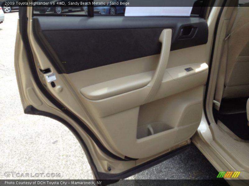 Sandy Beach Metallic / Sand Beige 2009 Toyota Highlander V6 4WD