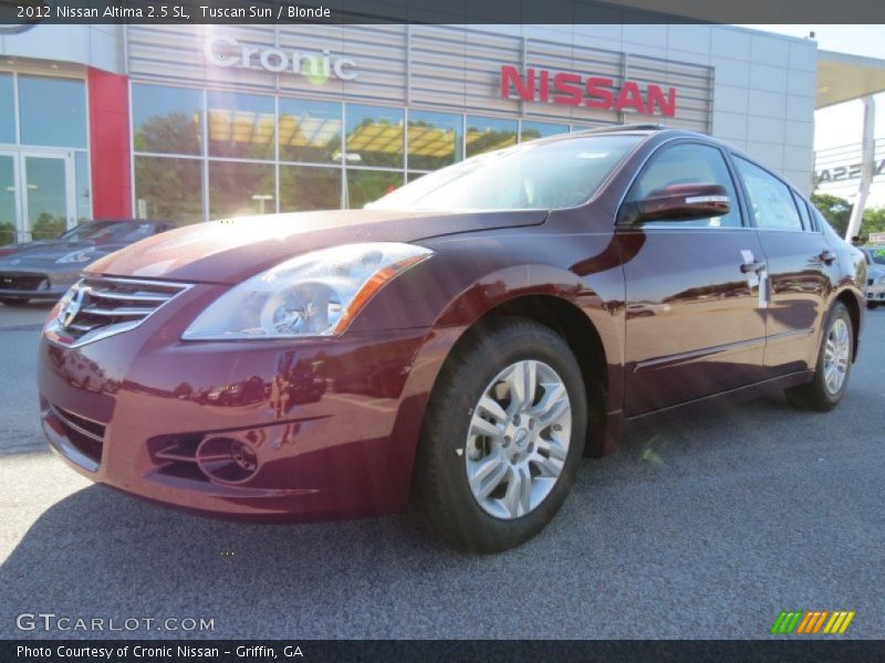 Tuscan Sun / Blonde 2012 Nissan Altima 2.5 SL