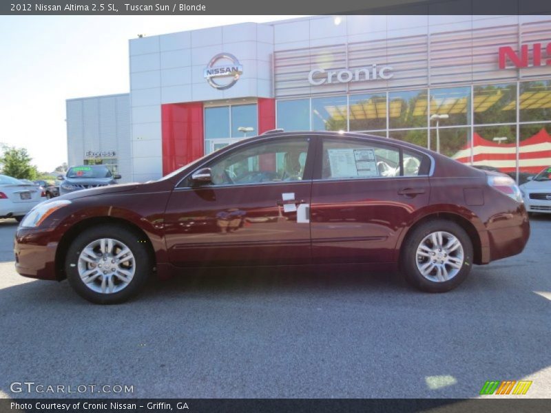 Tuscan Sun / Blonde 2012 Nissan Altima 2.5 SL