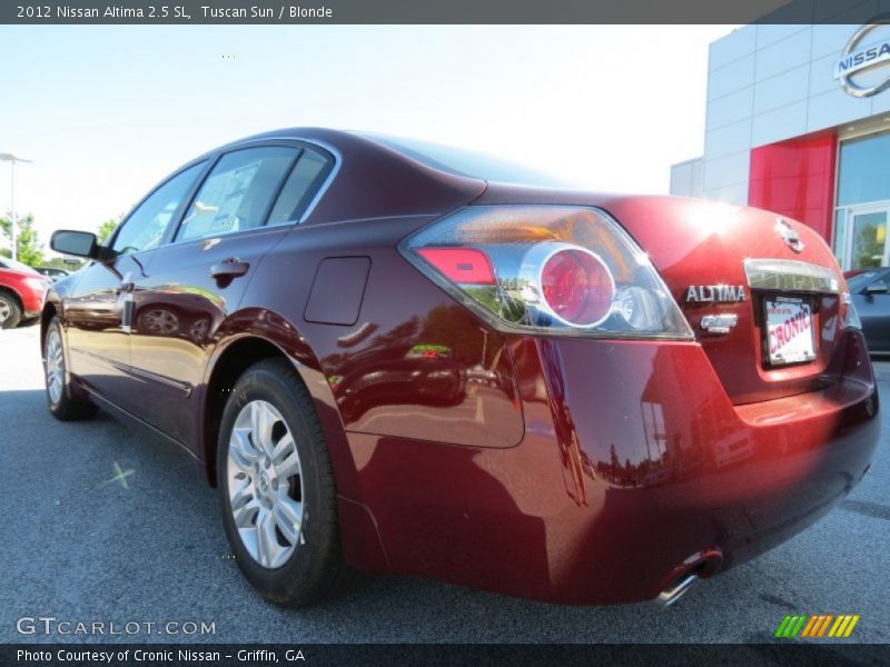 Tuscan Sun / Blonde 2012 Nissan Altima 2.5 SL