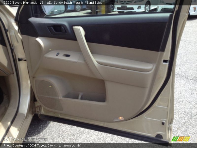 Sandy Beach Metallic / Sand Beige 2009 Toyota Highlander V6 4WD