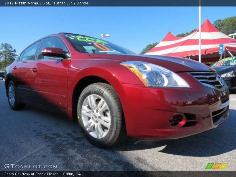 Tuscan Sun / Blonde 2012 Nissan Altima 2.5 SL