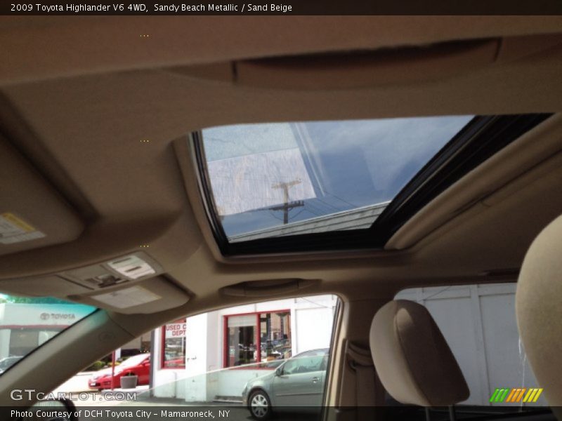 Sandy Beach Metallic / Sand Beige 2009 Toyota Highlander V6 4WD