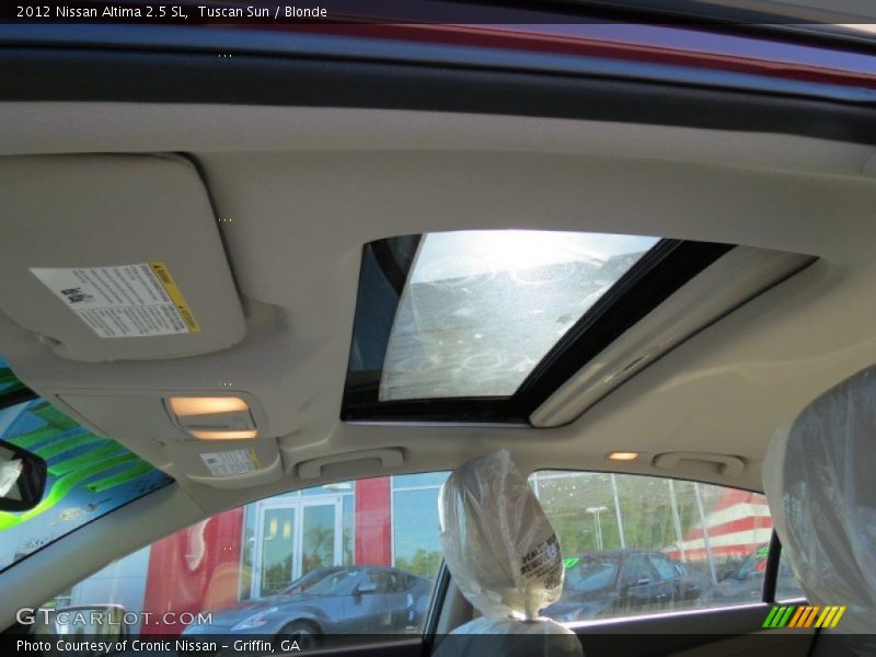 Tuscan Sun / Blonde 2012 Nissan Altima 2.5 SL