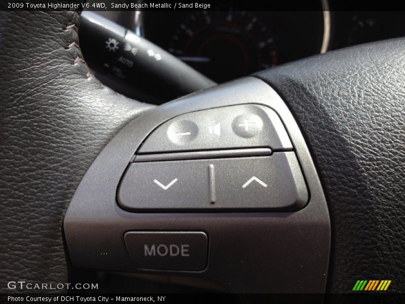 Sandy Beach Metallic / Sand Beige 2009 Toyota Highlander V6 4WD