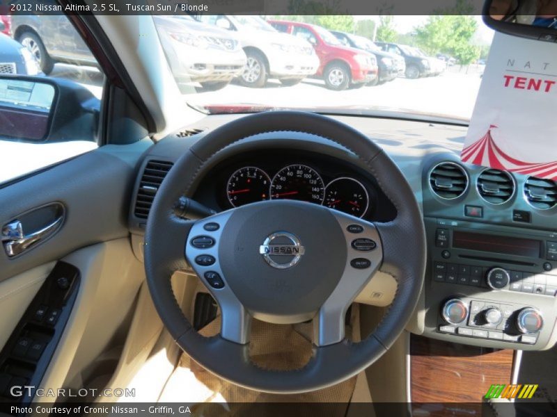 Tuscan Sun / Blonde 2012 Nissan Altima 2.5 SL