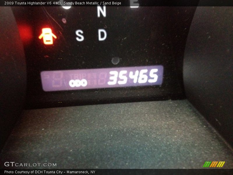 Sandy Beach Metallic / Sand Beige 2009 Toyota Highlander V6 4WD