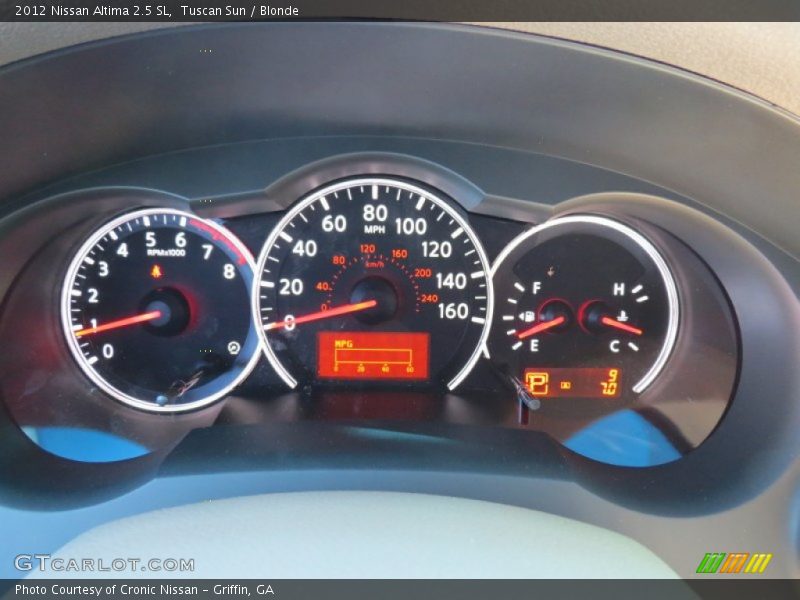 Tuscan Sun / Blonde 2012 Nissan Altima 2.5 SL