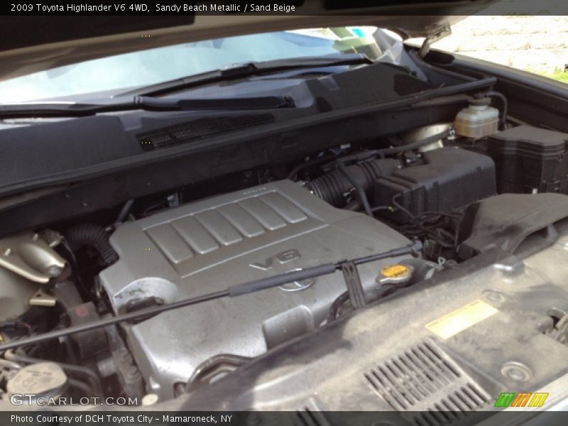 Sandy Beach Metallic / Sand Beige 2009 Toyota Highlander V6 4WD