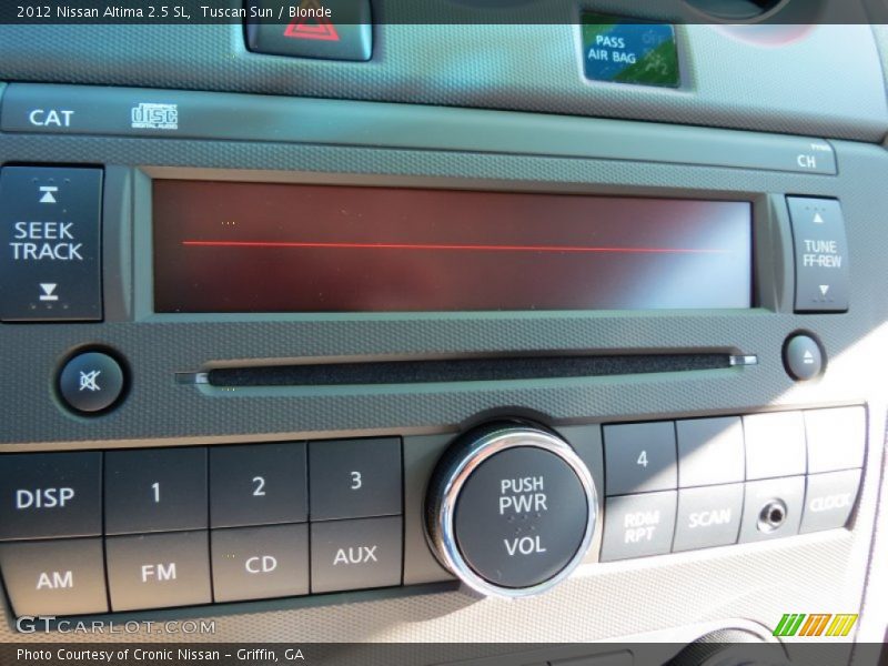 Tuscan Sun / Blonde 2012 Nissan Altima 2.5 SL