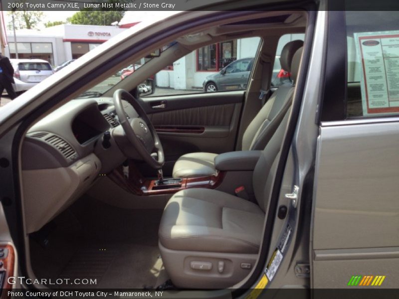Lunar Mist Metallic / Stone Gray 2006 Toyota Camry XLE