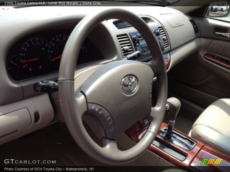 Lunar Mist Metallic / Stone Gray 2006 Toyota Camry XLE