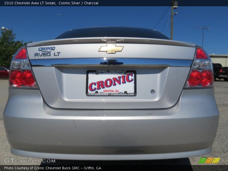 Cosmic Silver / Charcoal 2010 Chevrolet Aveo LT Sedan