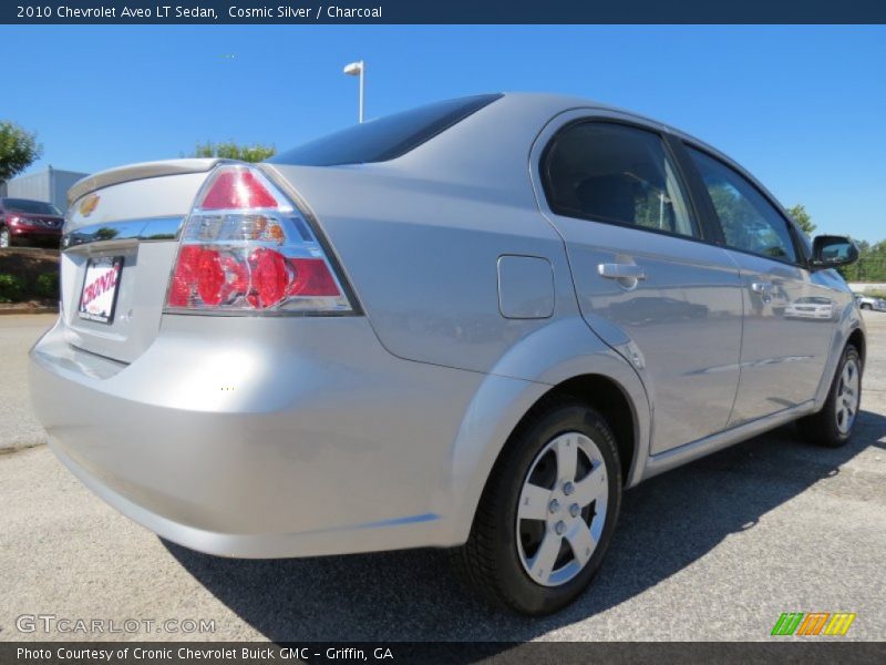 Cosmic Silver / Charcoal 2010 Chevrolet Aveo LT Sedan