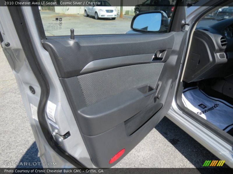 Cosmic Silver / Charcoal 2010 Chevrolet Aveo LT Sedan